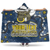 North Queensland Cowboys Custom Hooded Blanket - Team With Dot And Star Patterns For Tough Fan Hooded Blanket