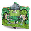 Canberra Raiders Custom Hooded Blanket - Team With Dot And Star Patterns For Tough Fan Hooded Blanket