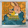 Australia Wallabies Custom Shower Curtain - Team With Dot And Star Patterns For Tough Fan Shower Curtain