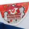 St. George Illawarra Dragons Custom Beach Blanket - Team With Dot And Star Patterns For Tough Fan Beach Blanket