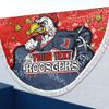 Sydney Roosters Custom Beach Blanket - Team With Dot And Star Patterns For Tough Fan Beach Blanket