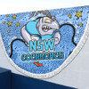 New South Wales Cockroaches Custom Beach Blanket - Team With Dot And Star Patterns For Tough Fan Beach Blanket