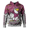 Manly Warringah Sea Eagles Hoodie - Team With Dot And Star Patterns For Tough Fan Hoodie