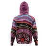 Australia Dot Painting Inspired Aboriginal Hoodie - Aboriginal Color Dot Inspired Hoodie