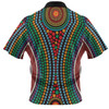 Australia Dot Painting Inspired Aboriginal Polo Shirt - Dot Color In The Aboriginal Style Polo Shirt