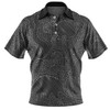 Australia Dot Painting Inspired Aboriginal Polo Shirt - Aboriginal Dot Grey Art With Animals Polo Shirt