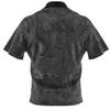 Australia Dot Painting Inspired Aboriginal Polo Shirt - Aboriginal Dot Grey Art With Animals Polo Shirt