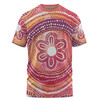 Australia Dot Painting Inspired Aboriginal T-shirt - Aboriginal Style Dot T-shirt