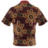 Australia Dot Painting Inspired Aboriginal Hawaiian Shirt - Aboriginal Dot Pattern Painting Art Hawaiian Shirt
