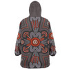 Australia Dot Painting Inspired Aboriginal Snug Hoodie - Aboriginal Dot Indigenous Art Inspired Snug Hoodie