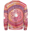 Australia Dot Painting Inspired Aboriginal Sweatshirt - Aboriginal Style Dot Sweatshirt