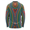 Australia Dot Painting Inspired Aboriginal Long Sleeve T-shirt - Dot Color In The Aboriginal Style Long Sleeve T-shirt