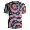 Australia Dot Painting Inspired Aboriginal Rugby Jersey - Turtles With Dot In Aboriginal Rugby Jersey