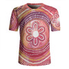 Australia Dot Painting Inspired Aboriginal Rugby Jersey - Aboriginal Style Dot Rugby Jersey