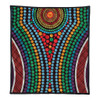 Australia Dot Painting Inspired Aboriginal Quilt - Dot Color In The Aboriginal Style Quilt