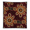 Australia Dot Painting Inspired Aboriginal Quilt - Aboriginal Dot Pattern Painting Art Quilt