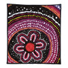 Australia Dot Painting Inspired Aboriginal Quilt - Aboriginal Color Dot Inspired Quilt