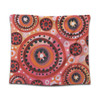 Australia Dot Painting Inspired Aboriginal Tapestry - Circle In The Aboriginal Dot Art Style Tapestry