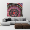 Australia Dot Painting Inspired Aboriginal Tapestry - Aboriginal Color Dot Inspired Tapestry