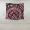 Australia Dot Painting Inspired Aboriginal Tapestry - Aboriginal Color Dot Inspired Tapestry