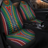 Australia Dot Painting Inspired Aboriginal Car Seat Cover - Dot Color In The Aboriginal Style Car Seat Cover