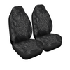 Australia Dot Painting Inspired Aboriginal Car Seat Cover - Aboriginal Dot Grey Art With Animals Car Seat Cover Australia Dot Painting Inspired Aboriginal Car Seat Cover - Aboriginal Dot Grey Art With Animals Car Seat Cover