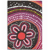 Australia Dot Painting Inspired Aboriginal Area Rug - Aboriginal Color Dot Inspired Area Rug
