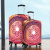Australia Dot Painting Inspired Aboriginal Luggage Cover - Aboriginal Style Dot Luggage Cover