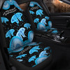 Australia Animals Aboriginal Car Seat Cover - Your Wings Already Exist Aboriginal Blue Butterflies Art Inspired Car Seat Cover