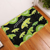 Australia Animals Aboriginal Doormat - Your Wings Already Exist Aboriginal Green Butterflies Art Inspired Doormat