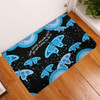 Australia Animals Aboriginal Doormat - Your Wings Already Exist Aboriginal Blue Butterflies Art Inspired Doormat