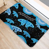 Australia Animals Aboriginal Doormat - Your Wings Already Exist Aboriginal Blue Butterflies Art Inspired Doormat