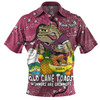 Queensland Cane Toads Custom Polo Shirt - Australian Big Things Polo Shirt