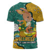 Australia Wallabies Custom T-shirt - Australian Big Things T-shirt