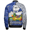 Canterbury-Bankstown Bulldogs Custom Bomber Jacket - Australian Big Things Bomber Jacket