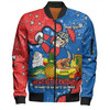 Newcastle Knights Custom Bomber Jacket - Australian Big Things Bomber Jacket