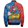 Newcastle Knights Custom Bomber Jacket - Australian Big Things Bomber Jacket