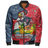 Sydney Roosters Custom Bomber Jacket - Australian Big Things Bomber Jacket