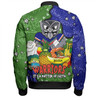 New Zealand Warriors Custom Bomber Jacket - Australian Big Things Bomber Jacket