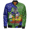 New Zealand Warriors Custom Bomber Jacket - Australian Big Things Bomber Jacket