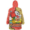 Redcliffe Dolphins Custom Snug Hoodie - Australian Big Things Snug Hoodie