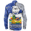 Canterbury-Bankstown Bulldogs Custom Long Sleeve Shirt - Australian Big Things Long Sleeve Shirt