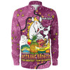 Brisbane Broncos Custom Long Sleeve Shirt - Australian Big Things Long Sleeve Shirt