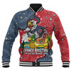 Sydney Roosters Custom Baseball Jacket - Australian Big Things Baseball Jacket