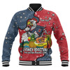 Sydney Roosters Custom Baseball Jacket - Australian Big Things Baseball Jacket