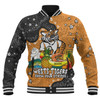 Wests Tigers Custom Baseball Jacket - Australian Big Things Baseball Jacket