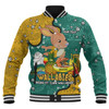 Australia Wallabies Custom Baseball Jacket - Australian Big Things Baseball Jacket