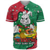 South Sydney Rabbitohs Baseball Shirt - Australian Big Things Baseball Shirt