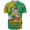 Canberra Raiders Custom Baseball Shirt - Australian Big Things Baseball Shirt