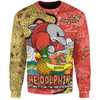 Redcliffe Dolphins Custom Sweatshirt - Australian Big Things Sweatshirt